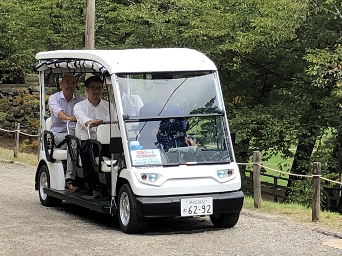 松江城Re×hope走行実験